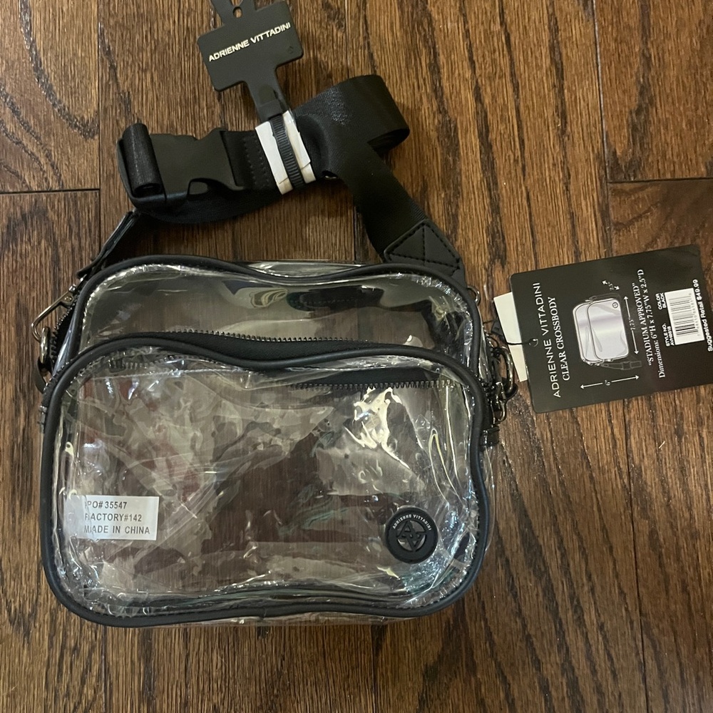 Adrienne Vittadini Clear Crossbody